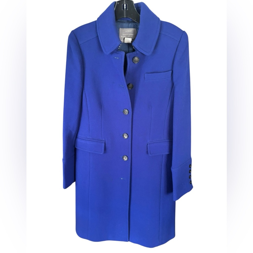 J. Crew Royal Blue Women's Lady Day Coat